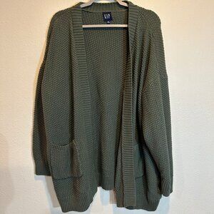 Gap XXL Olive Cardigan